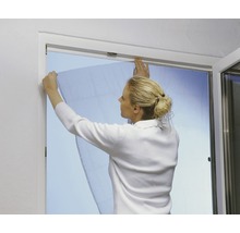 Fliegengitter für Fenster tesa Insect Stop Comfort anthrazit ohne Bohren 130x150 cm-thumb-4