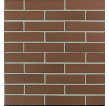 Riemchen Uni rot 24x5,8 cm