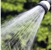 Gartenschlauch Sprühkopf mit Wasserstrahl