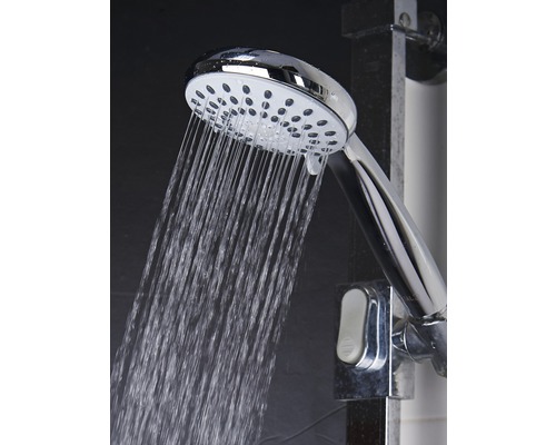 Handbrause mit Wasserstrahl