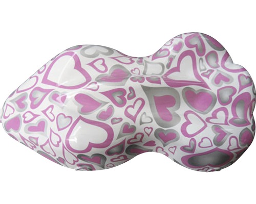 Nackenkissen mit Herzmuster