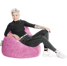 Sitzkissen Sitting Point Sitzsack Beanbag Fluffy XL pink | HORNBACH