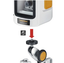 Laserliner SmartCross-Laser mit Stativanschluss 1/4 Zoll