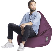 Sitzsack Sitting Point Beanbag Brava XL ca. 220 Liter aubergine 70x110 cm