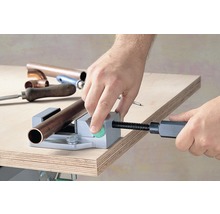 Schnellspann-Schraubstock Wolfcraft Aluminium 70 mm