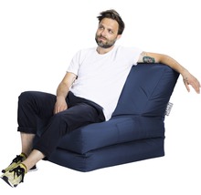 Sitzsessel Sitting Point Twist Scuba jeansblau 90x70x80 cm (ausgeklappt 180x70x60 cm)-thumb-6