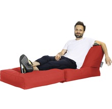 Sitzsessel Sitting Point Twist Scuba rot 90x70x80 cm (ausgeklappt 180x70x60 cm)-thumb-6