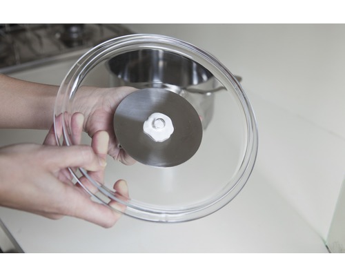 Glasdeckel für Kochtopf