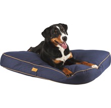 Liegekissen KERBL Jerome 80x60 cm navy-cognac
