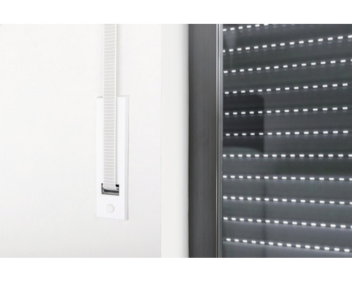 Aufnahme eines Rollladens mit Gurtwickler