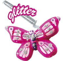 Kreativset Glitzerschmetterlinge gießen 10-teilig