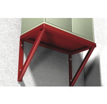 Regalhalterung aus Metall zur Wandmontage