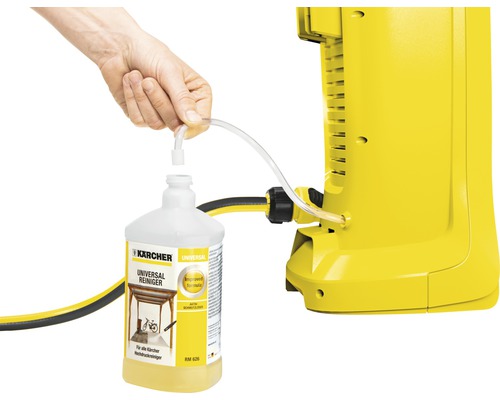 Anschluss von Kärcher Universal Reiniger an einen Hochdruckreiniger