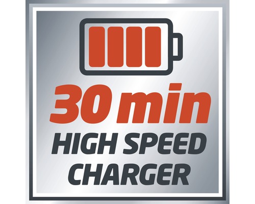 Symbol für ein 30-Minuten-Schnellladegerät