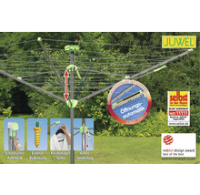 Wäschespinne JUWEL Novaplus Evolution Lift