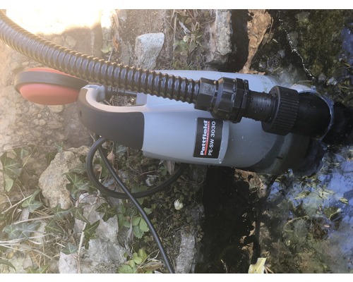 Pattfield Schmutzwasserpumpe PE-SW 3030 im Einsatz