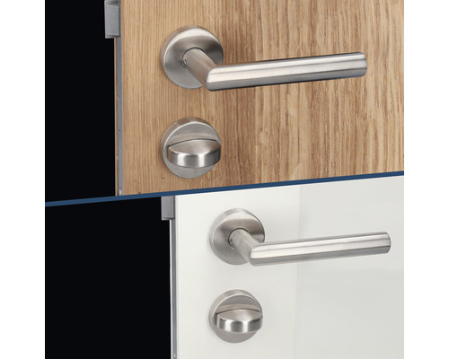 Türbeschlagset mit Griff und Rosette