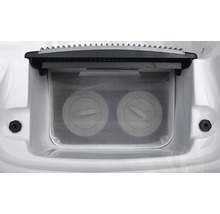Detailansicht eines Whirlpool-Filtersystems