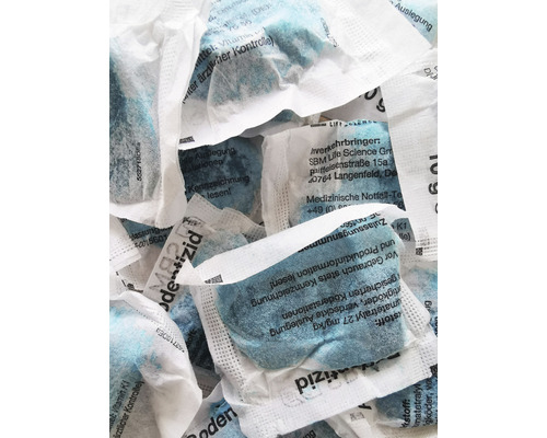 Rodentizid Köder in Portionsbeuteln