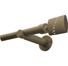 Gardinenstange Kira cappuccino 240 cm Ø 19 mm