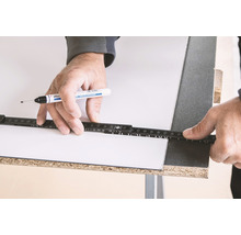 Duschrückwand SCHULTE ExpressPlus DecoDesign als Set Ecke weiß 1 St. 120 x 210 cm und 1 St. 90 x 210 cm inkl. Profile-thumb-3