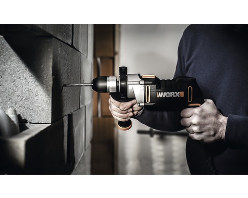 Schlagbohrmaschine WORX 810W WX318 inkl. Koffer und HORNBACH