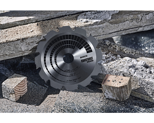 Bosch Kreissägeblatt für Konstruktionsholz, Durchmesser 190 Millimeter