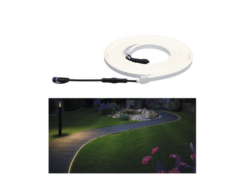 LED-Lichtschlauch und Gartenwegbeleuchtung