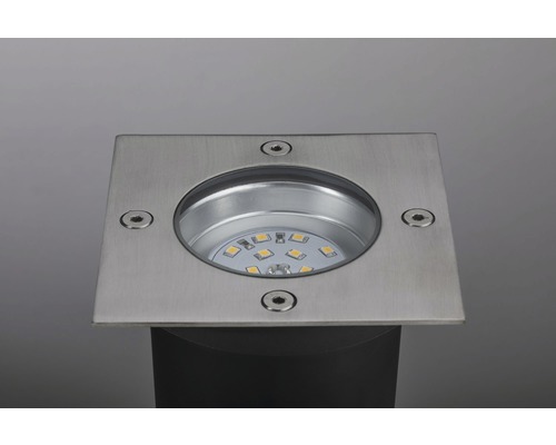 Bodeneinbaustrahler aus Edelstahl