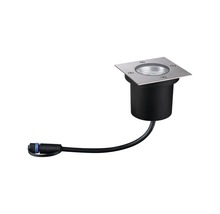 Paulmann Plug & Shine LED Bodeneinbaustrahler eckig IP65 3,6W 300 lm 3000 K silber 230/24 V
