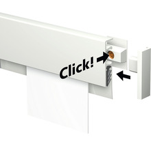 Posterleiste Info Rail weiß 100 cm