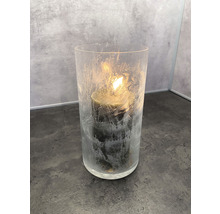Kerze in Glaswindlicht