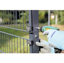 Zaunerhöhungs-Set 600 mm für Pfosten 60x60 mm grün-thumb-5 Zaunerhöhungs-Set 600 mm für Pfosten 60x60 mm grün-thumb-5