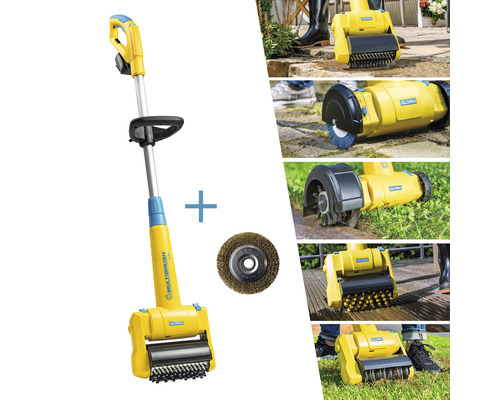 Gloria Multibrush Bürste mit Aufsätzen für verschiedene Oberflächen