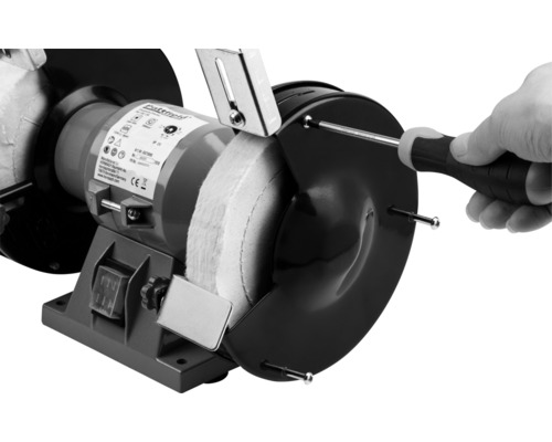 Doppelschleifer mit Schraubendreher für Wartungsarbeiten