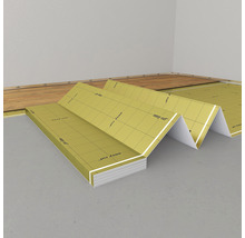 Parkett- und Laminatunterlage SELITFLEX® 1,6 mm AquaStop 18 m² mit Überlappung und Klebestreifen