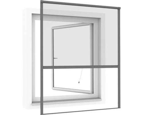 Insektenschutzgitter vor einem Fenster