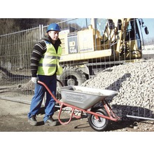 CAPITO Profi Tiefmuldenkarre EUROCAR 100 Liter Tiefmulde, Lufträder mit Blockprofil und Stahlfelge inkl. ergonomische Buchenholzgriffe-thumb-7 CAPITO Profi Tiefmuldenkarre EUROCAR 100 Liter Tiefmulde, Lufträder mit Blockprofil und Stahlfelge inkl. ergonomische Buchenholzgriffe-thumb-7