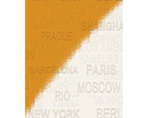 Grafisches Muster mit Stadtnamen