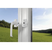 Fenster mit Fenstergriff und Schloss zur Einbruchhemmung