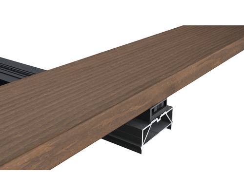 Holzterrasse Diele mit Unterkonstruktion