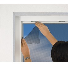 Insektenschutz home protect Premium Türvorhang mit Magnetverschluss ohne Bohren anthrazit 100x220 cm-thumb-2