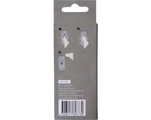 Verpackung mit Montageanleitung