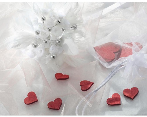 6 Stück Organza-Beutel In Bonbonform – Weiß, 13x6,8 Cm, Für Geschenke & Deko