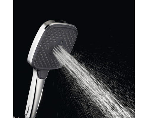 Handbrause mit Wasserstrahl