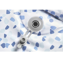 Detailansicht eines aufblasbaren Whirlpools mit Ventil