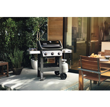 Weber Gasgrill Spirit II E-310 GBS grau silber, 3 Edelstahlbrenner, Grillbereich 60 x 46 cm iGrill 3-Kompatibilität, kompatibel mit GBS-Grillrosteinsätze