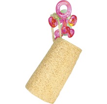 Nagertunnel aus Luffa mit Aufhängung