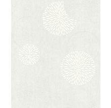 Tapete mit floralem Kreis Design