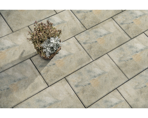 Beton Terrassenplatte iStone Basic muschelkalk 60 x 40 x 4 cm